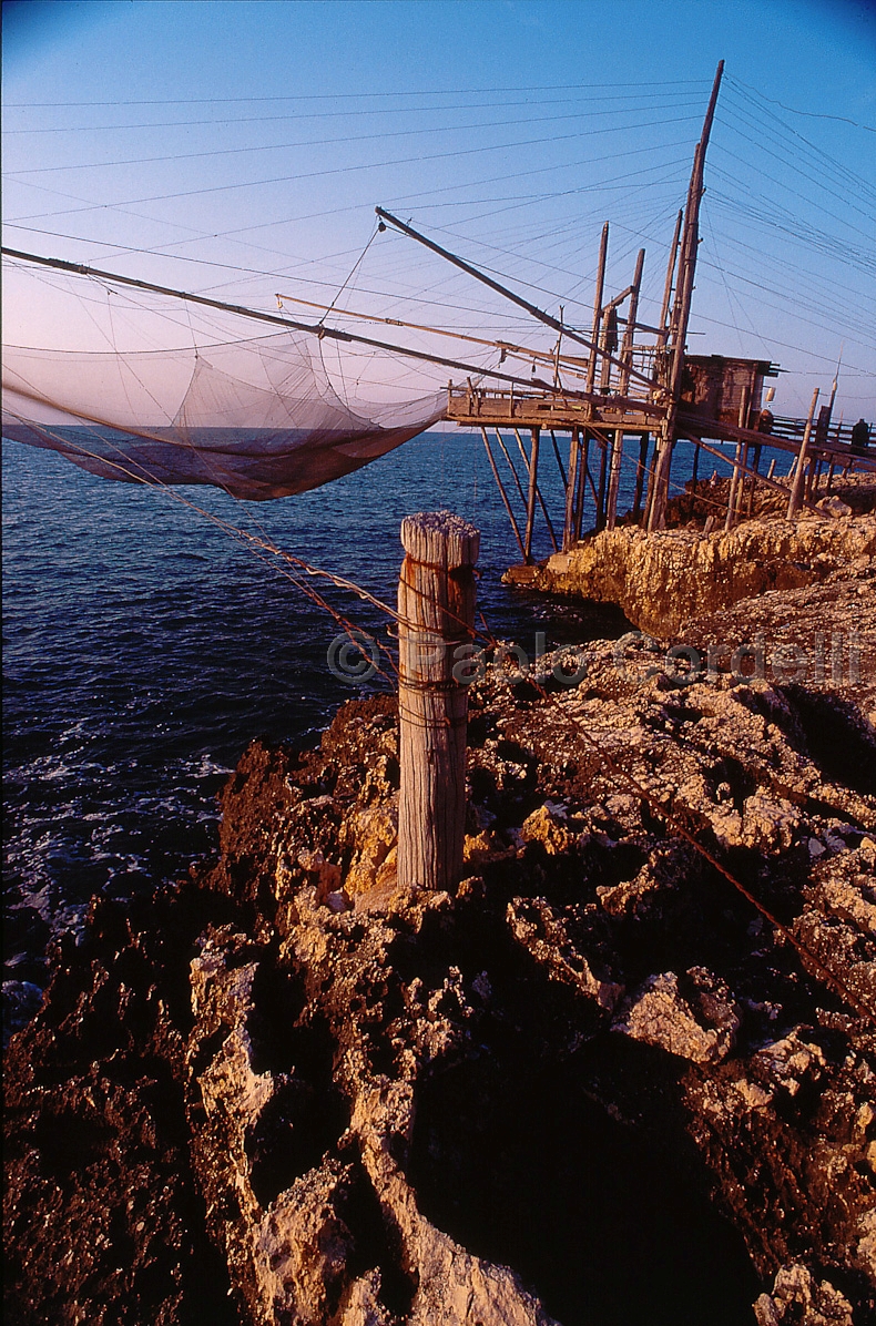 Trabucco, Gargano National Park, Puglia, Italy
(cod:Puglia 10)